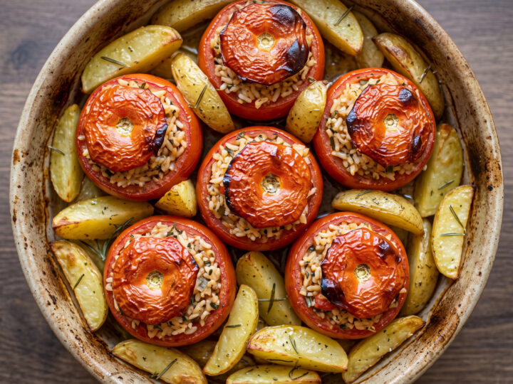 Pomodori con il riso alla romana