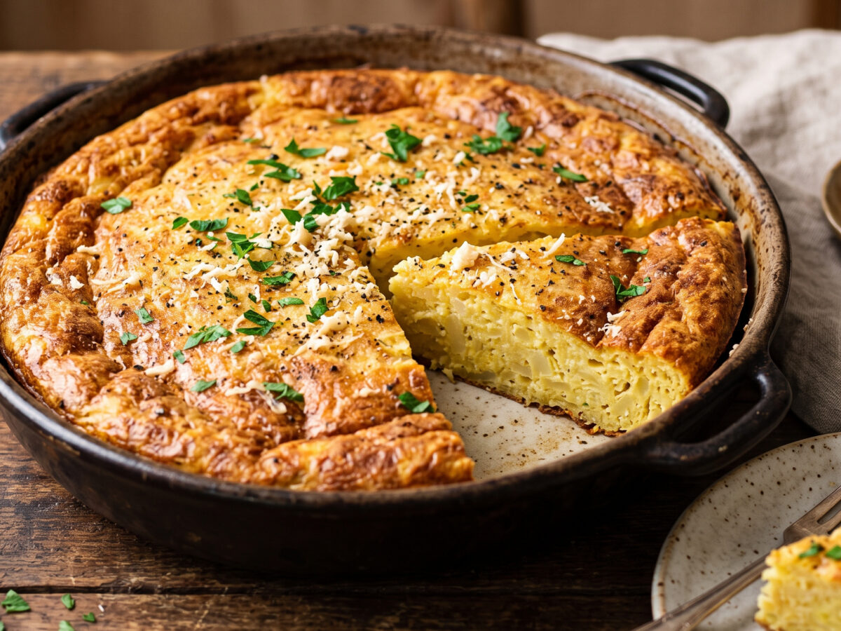Rafanata: kräftige Ofenfrittata aus Basilikata