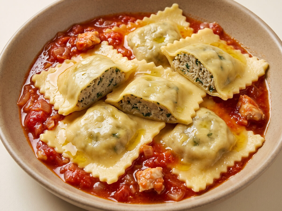 Ravioli con lo stocco aus Mammola