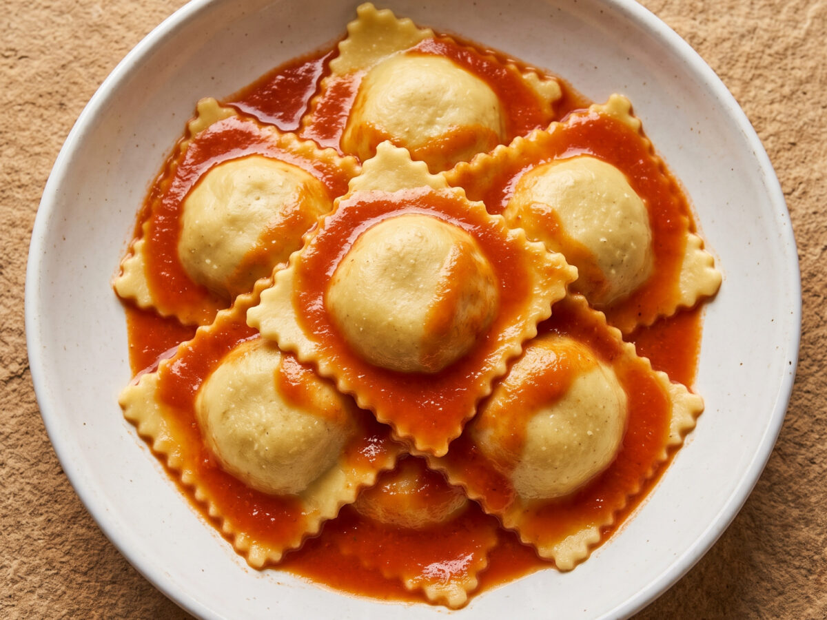 Ravioli di ricotta sardi
