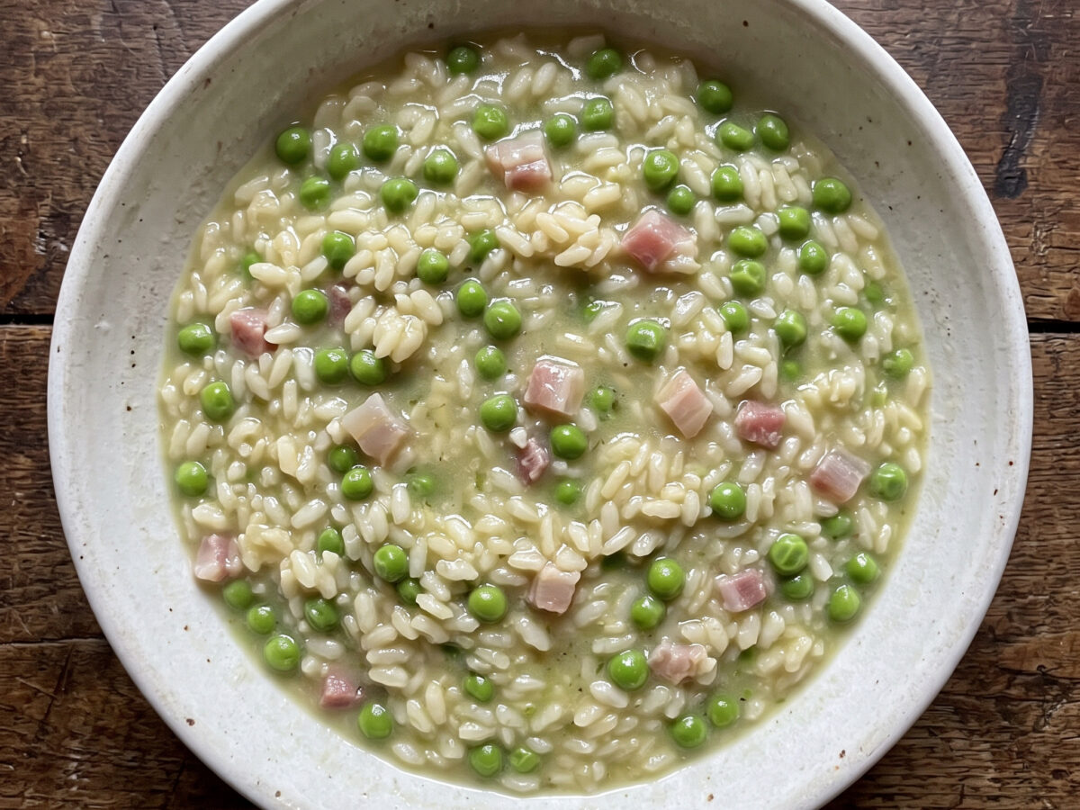 Risi e bisi: Erbsen und Reis aus Venetien