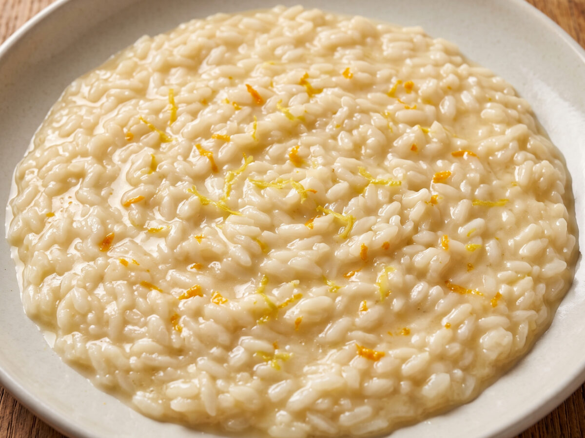 Risotto agli agrumi di Sicilia