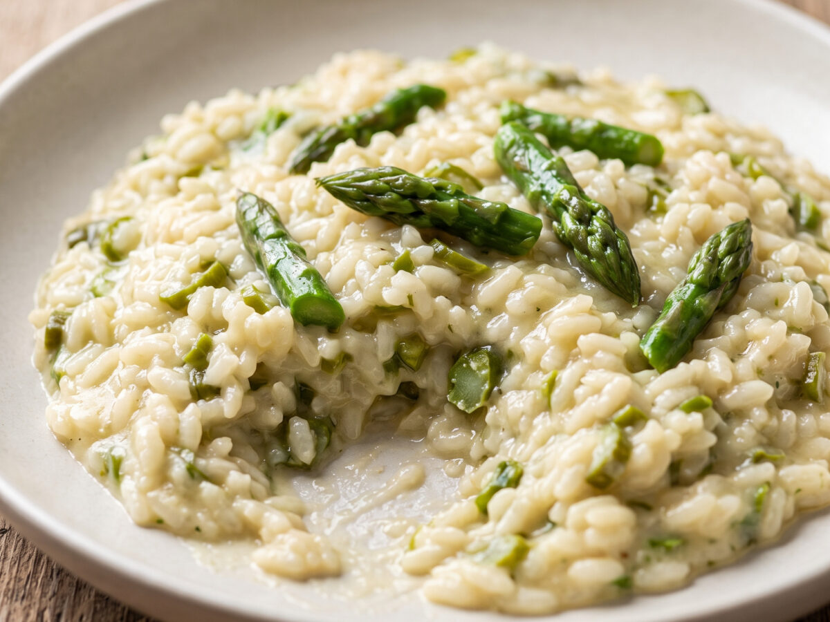 Risotto agli asparagi di Santena