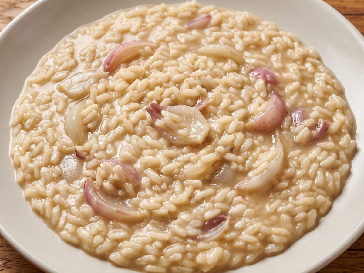 Risotto ai lampascioni: Apulien im cremigen Reistopf