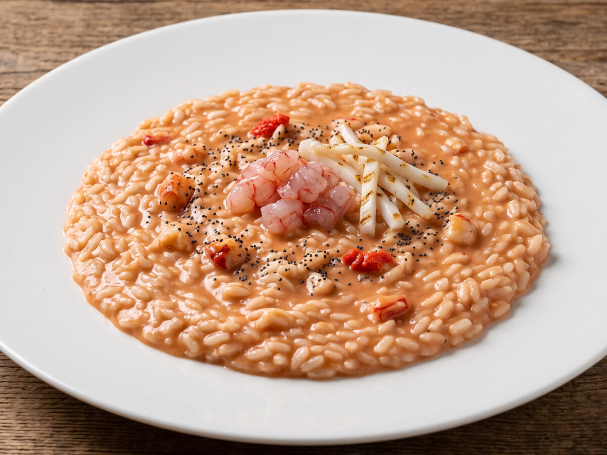 Risotto al rosso di Mazara