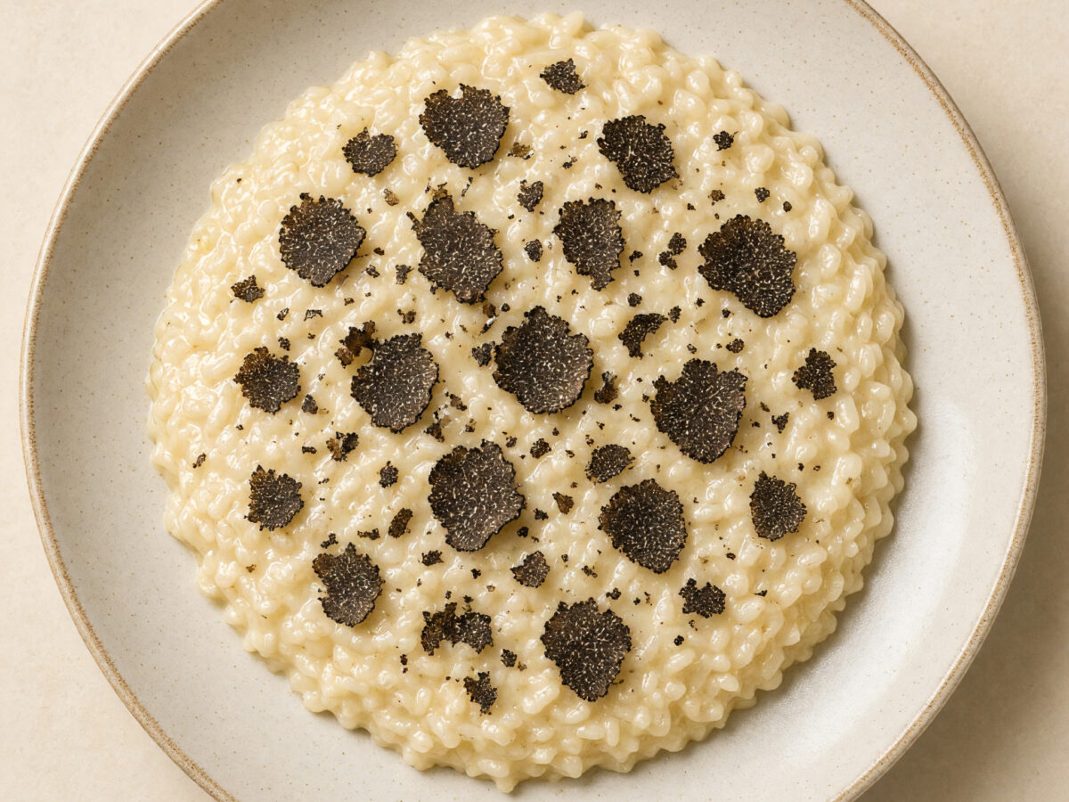 Umbrisches Risotto al tartufo nero