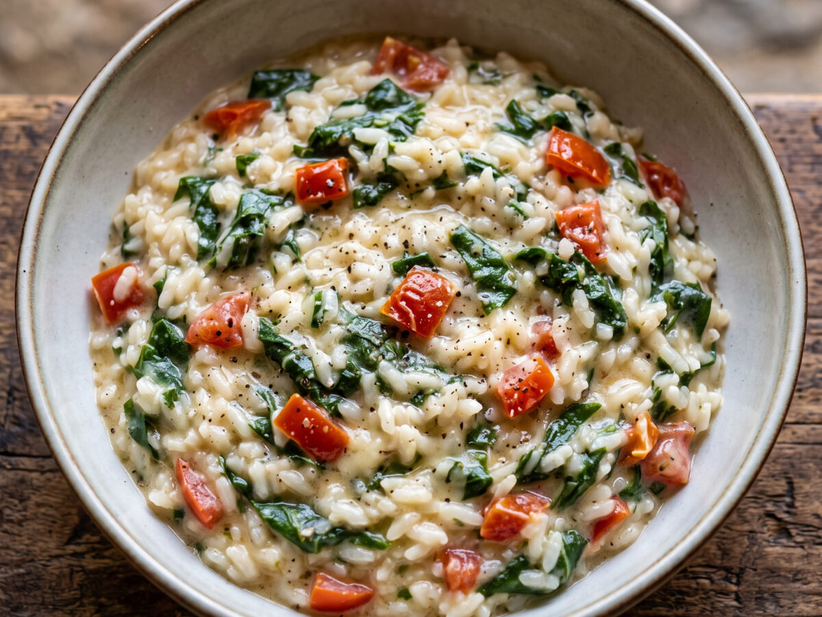 Risotto alla borragine aus Sizilien