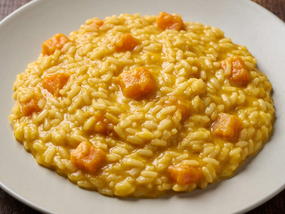Risotto alla zucca: cremiger Kürbisgenuss