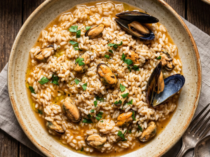 Risotto alle cozze
