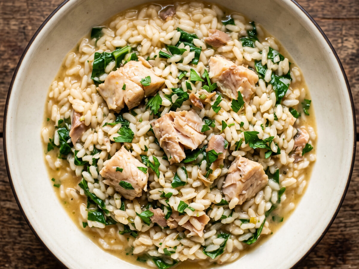 Risotto con la tinca