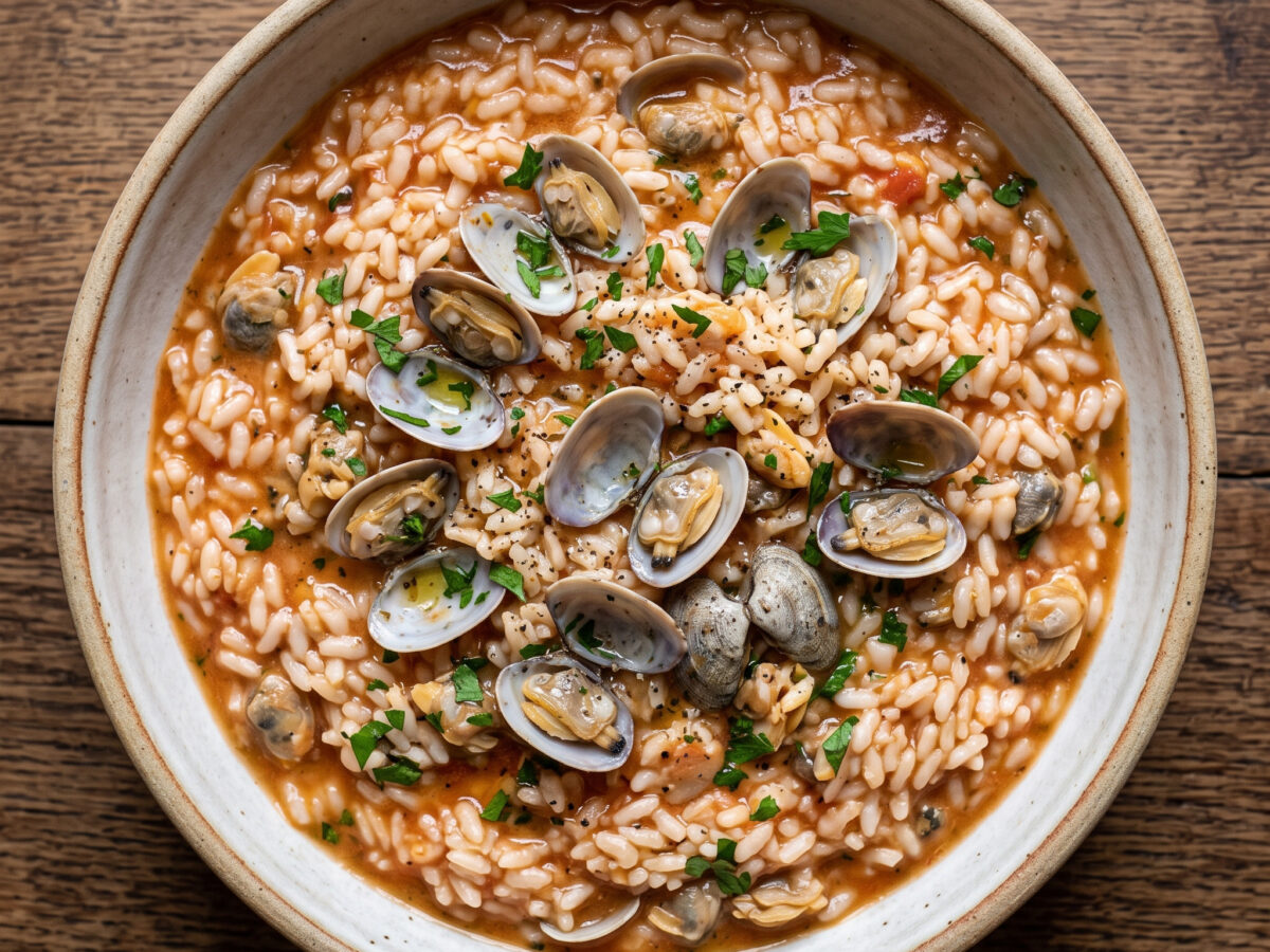 Risotto con le poveracce aus der Romagna