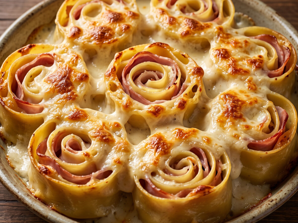 Rosette modenesi: gerollte Ofenpasta aus Modena