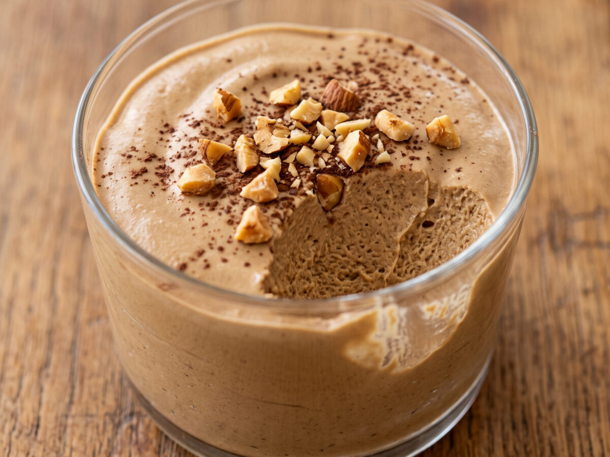Salentinische Kaffeekreme mit Mandeldrink