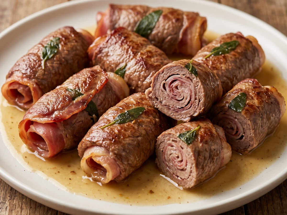 Rindfleisch, Prosciutto und Pancetta aus den Marken