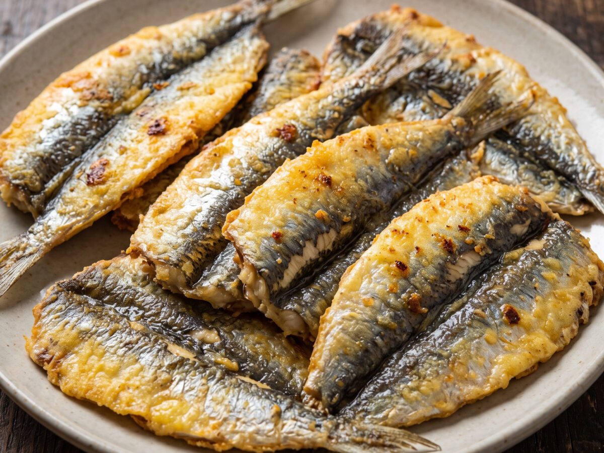 Sarde allinguate – knusprige Sardinen aus Sizilien