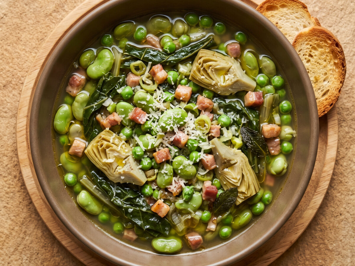 Scafata laziale – Frühlings-Eintopf aus Latium