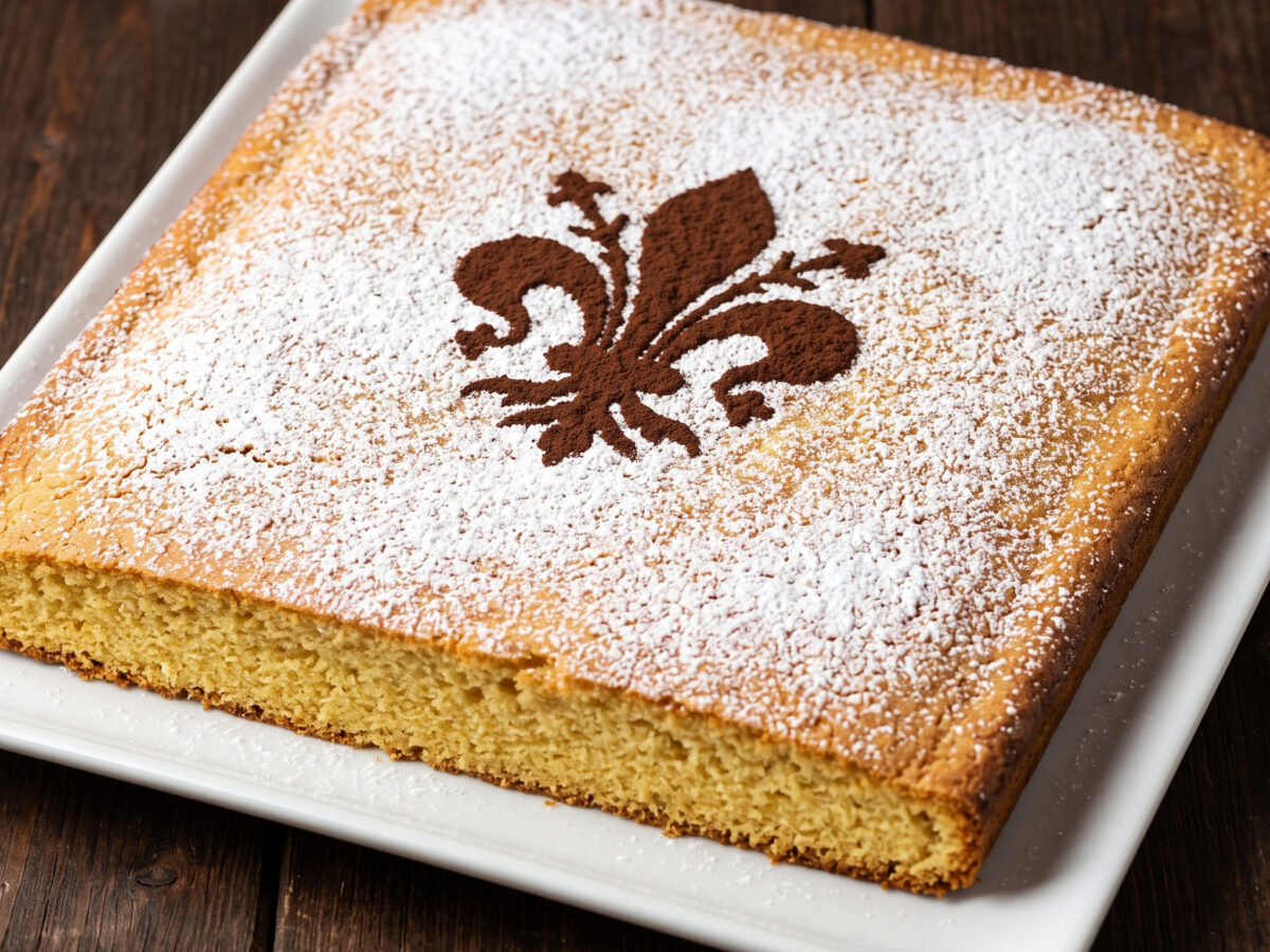 Schiacciata alla fiorentina – Florentiner Kuchen mit Orange und Safran