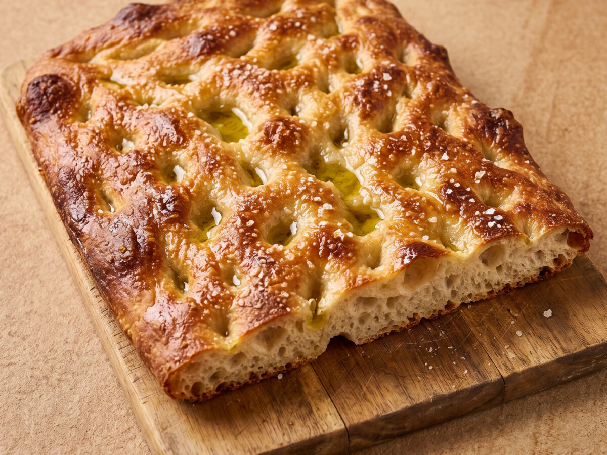 Schiacciata all’olio aus der Toskana