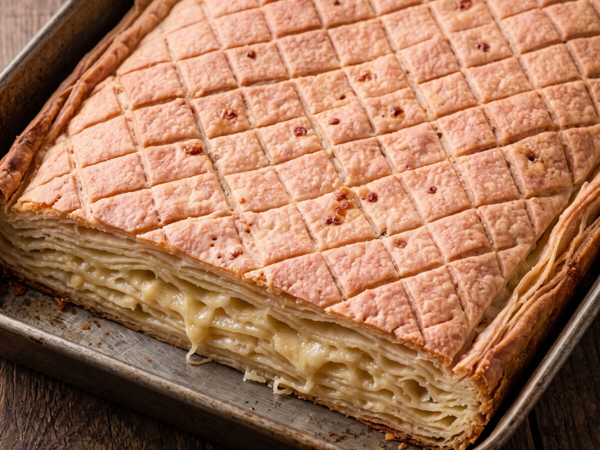 Sfogliata di Finale Emilia: goldene Käse-Schichten