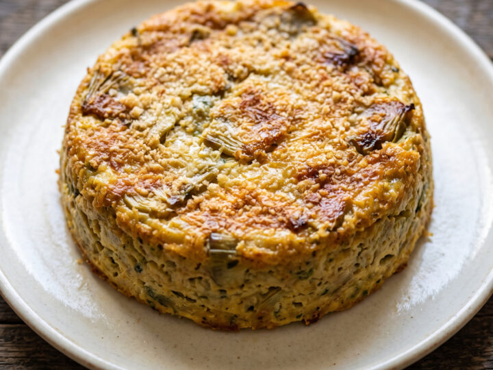 Sformato di carciofi aus Kampanien