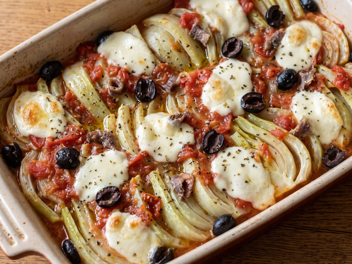 Sformato di finocchi alla siciliana