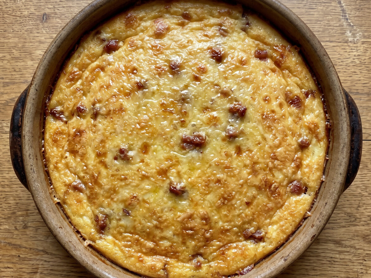 Sformato di patate mit Ciauscolo