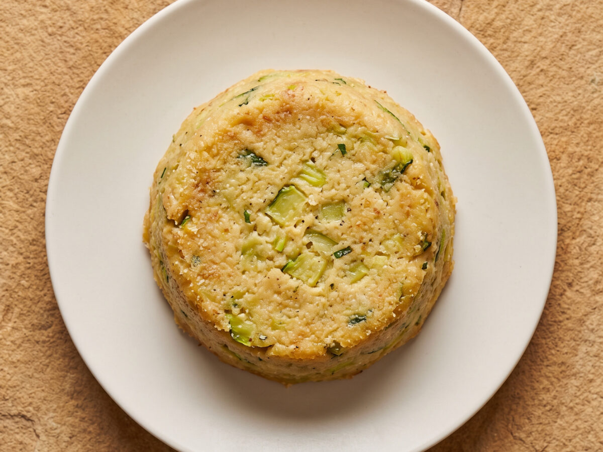 Sformato di zucchine romanesche