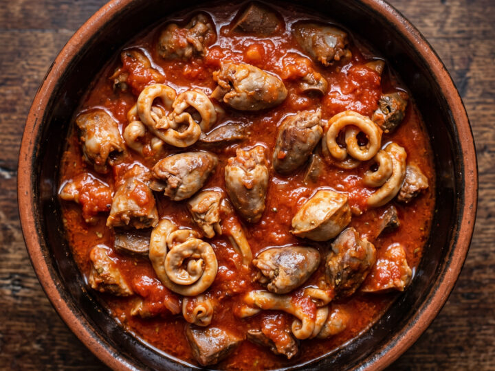 Soffritto di coratella aus Molise