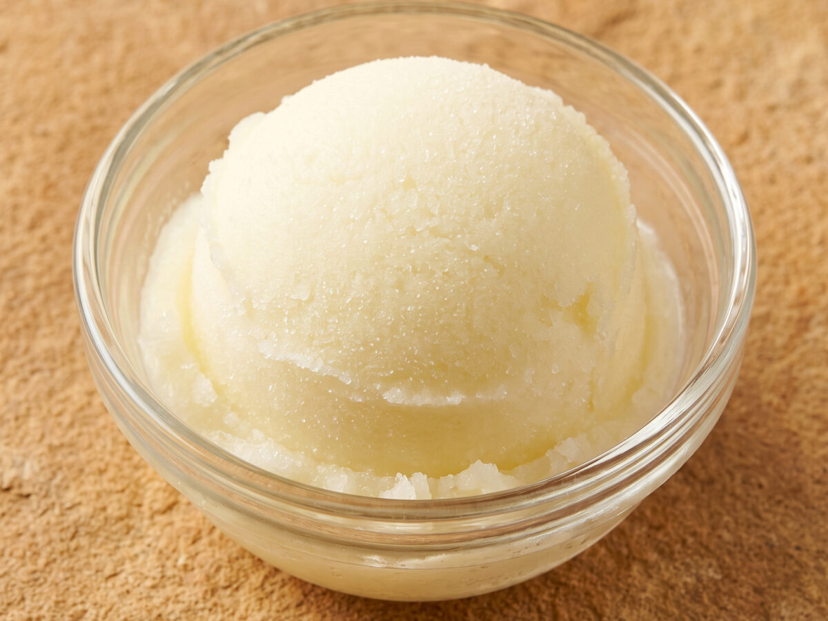 Sorbetto al limone – italienisches Zitronensorbet