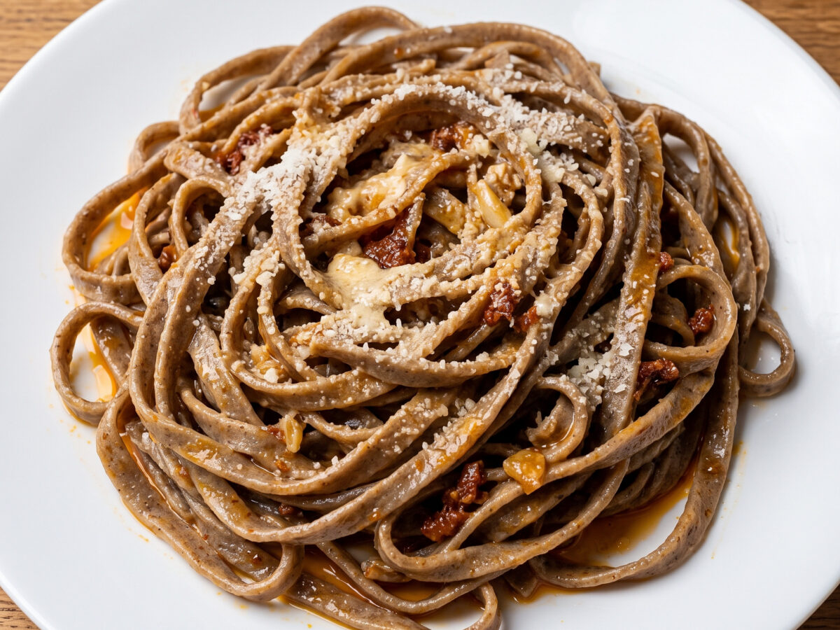 Scharfe Pasta aus Gioia Tauro