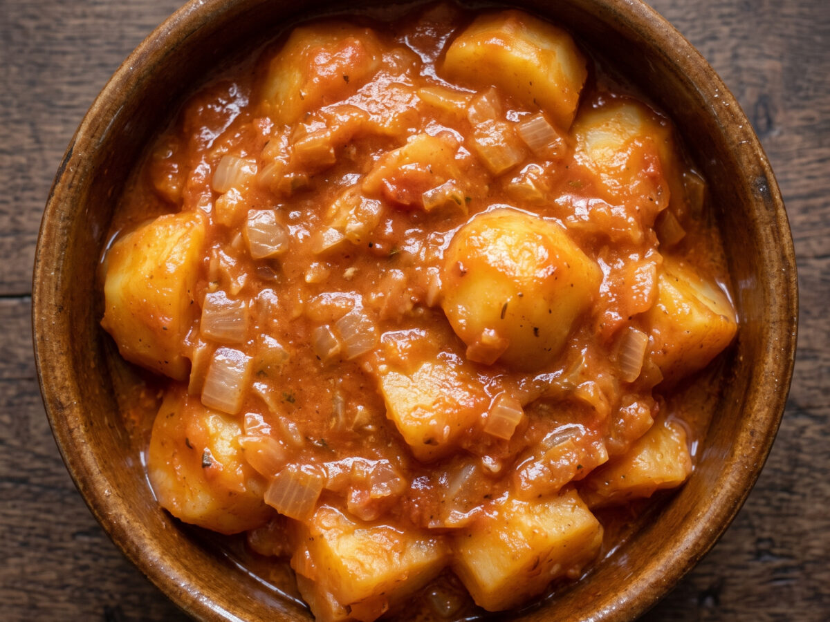 Stufato di patate alla romagnola