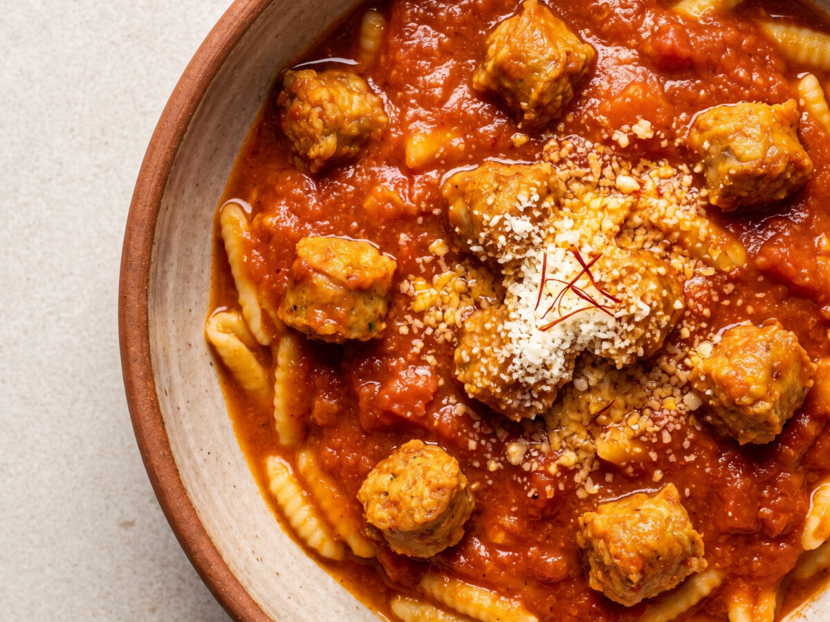 Sugo alla campidanese aus Sardinien