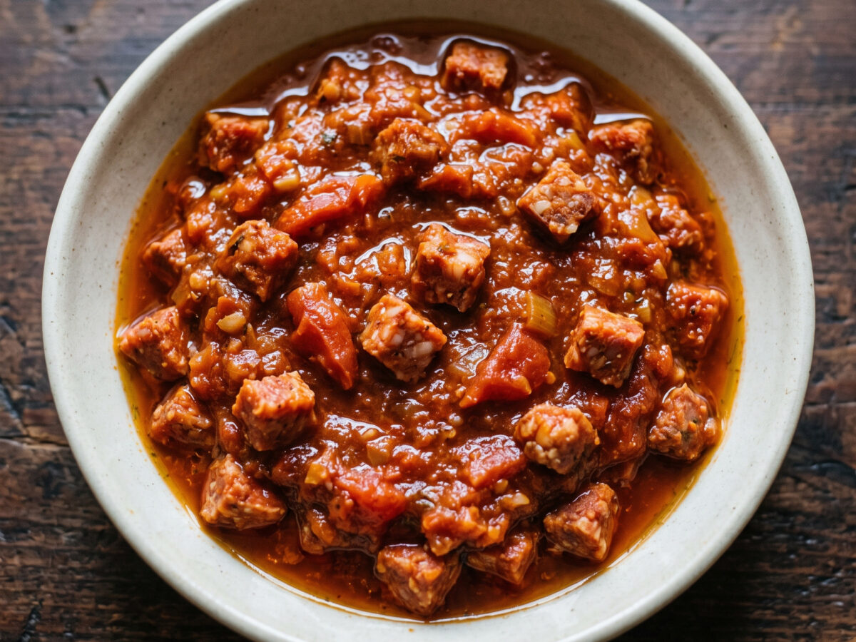 Sugo alla ventricina aus den Abruzzen