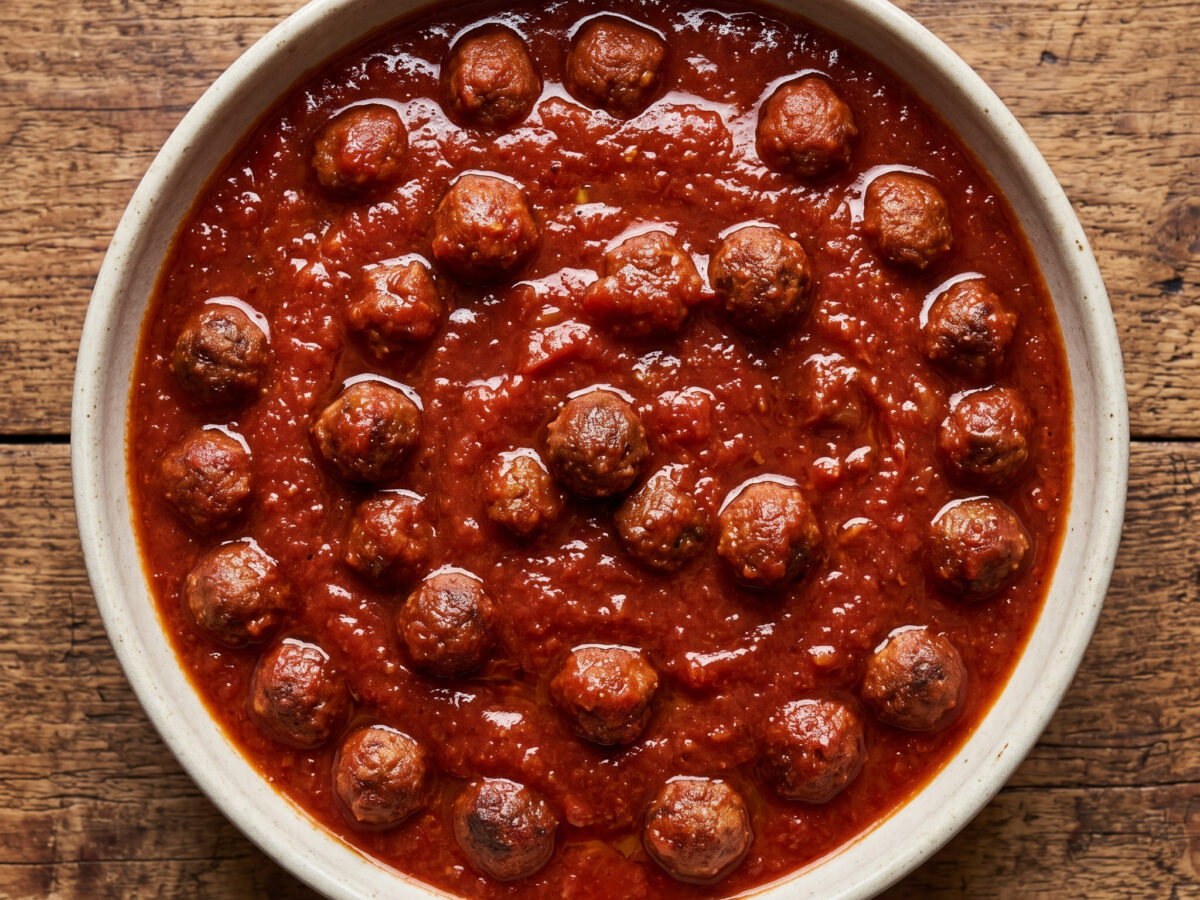 Sugo con le pallottine aus den Abruzzen