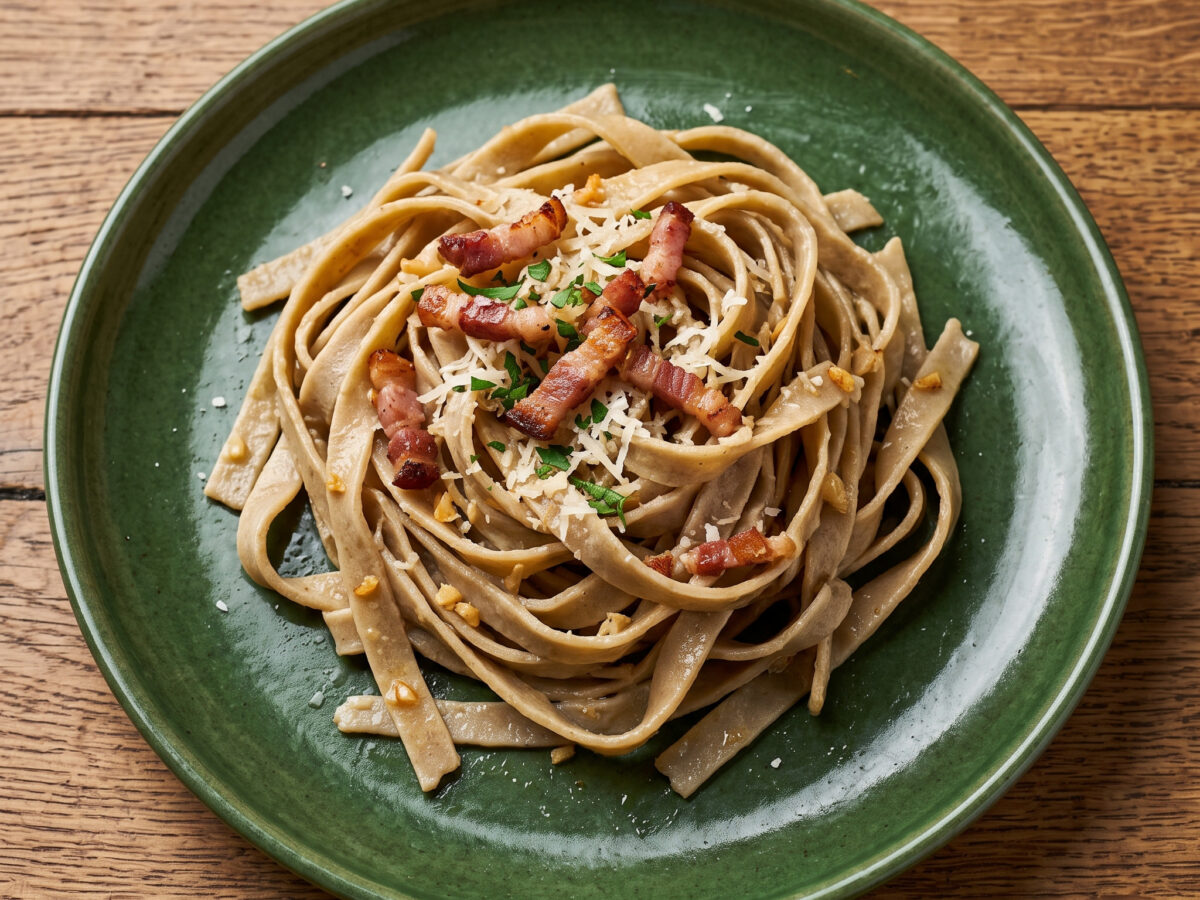 Tacconi allo sgagg: herzhafte Pasta aus den Marken