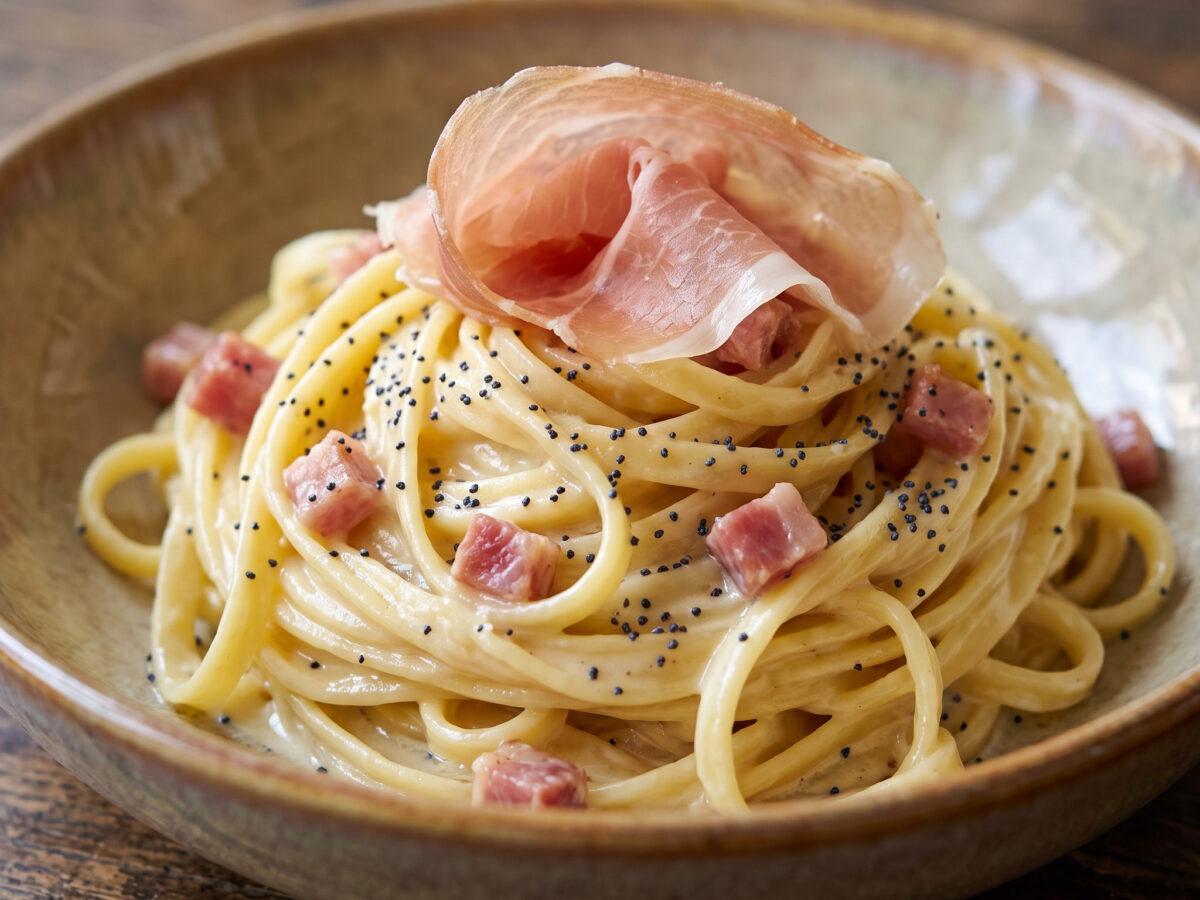 Tagliolini alla San Daniele – frisch gemacht