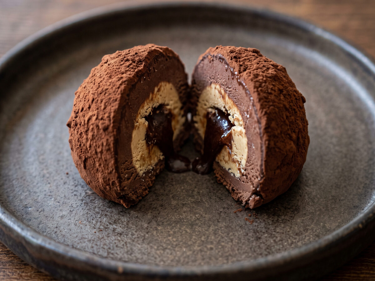 Tartufo di Pizzo: Gelato mit Kakaokern