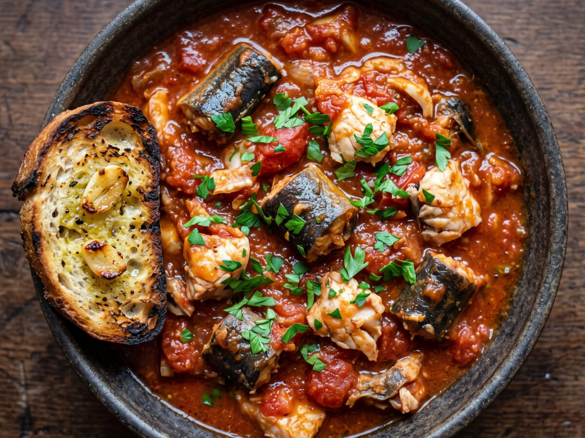 Tegamaccio del Trasimeno – umbrische Fischsuppe
