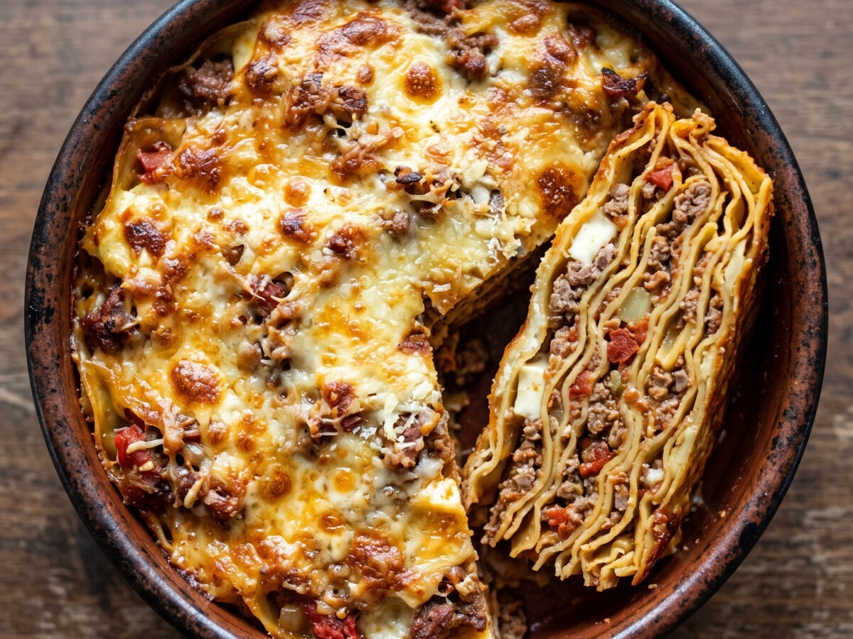 Timballo ascolano: Ofenpasta aus den Marken