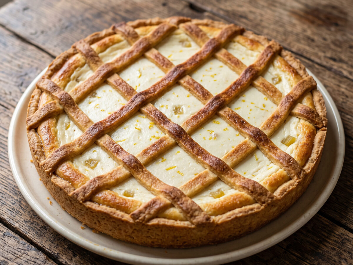 Torta di ricotta lucana