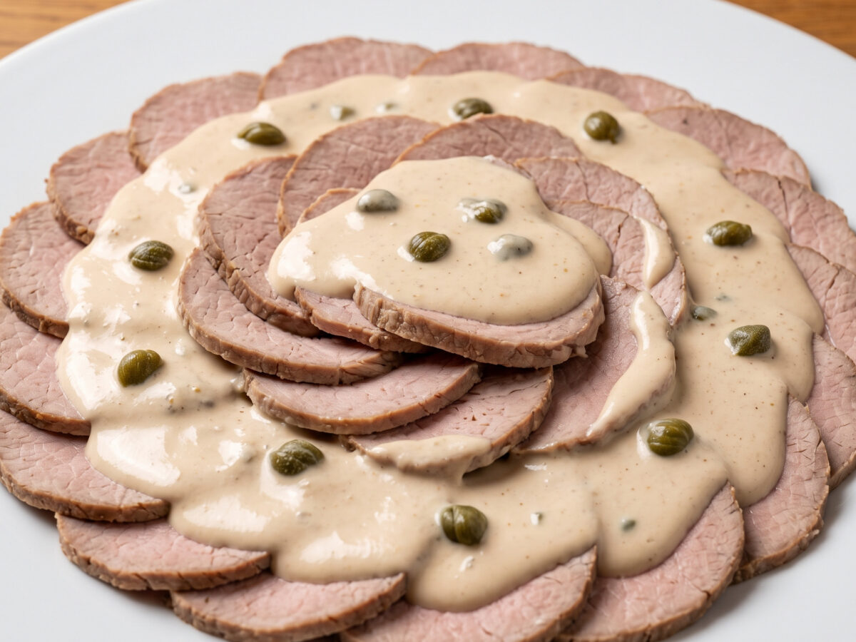 Vitello tonnato aus dem Piemont