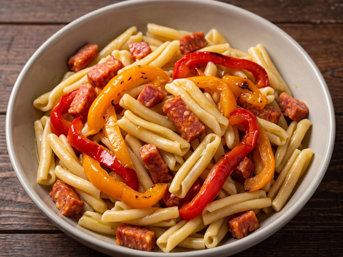 Würzige Sommerpasta aus den Abruzzen
