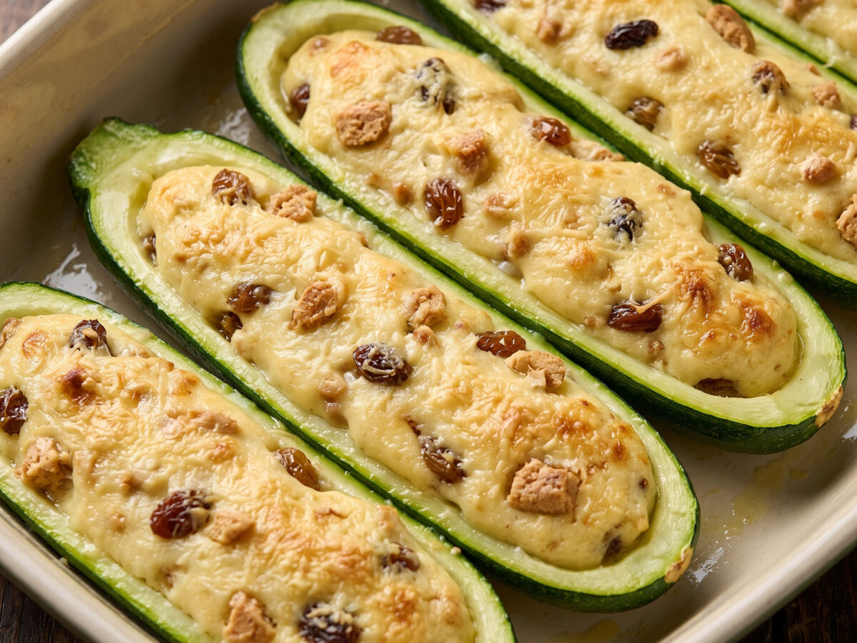 Zucchine ripiene alla lodigiana