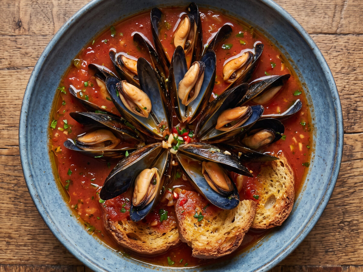 Zuppa di cozze alla napoletana