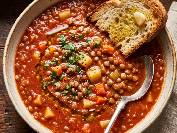 Zuppa di lenticchie di Castelluccio