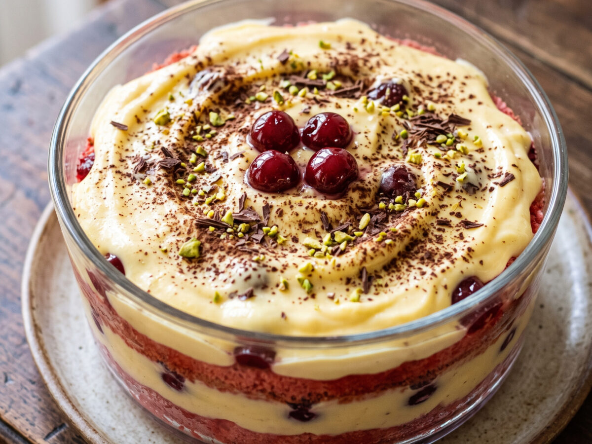 Zuppa inglese napoletana: Schichtdessert mit Amarene