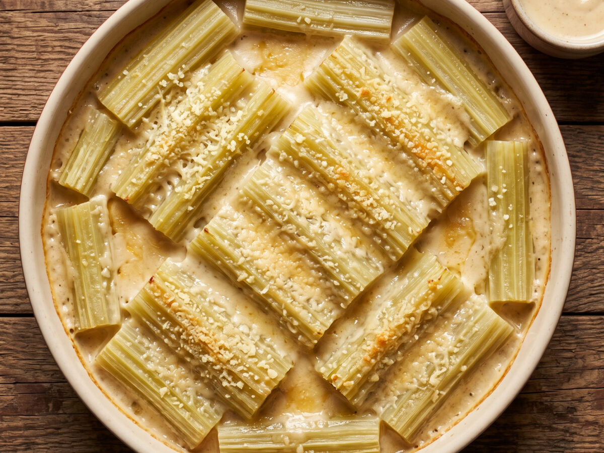 Cardi gratinati alla bagna cauda aus dem Piemont