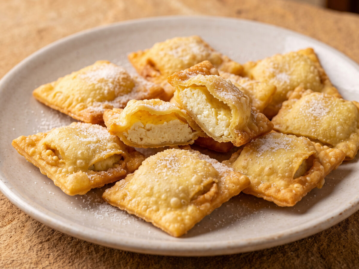 Còccias de casu – sardische Käseravioli