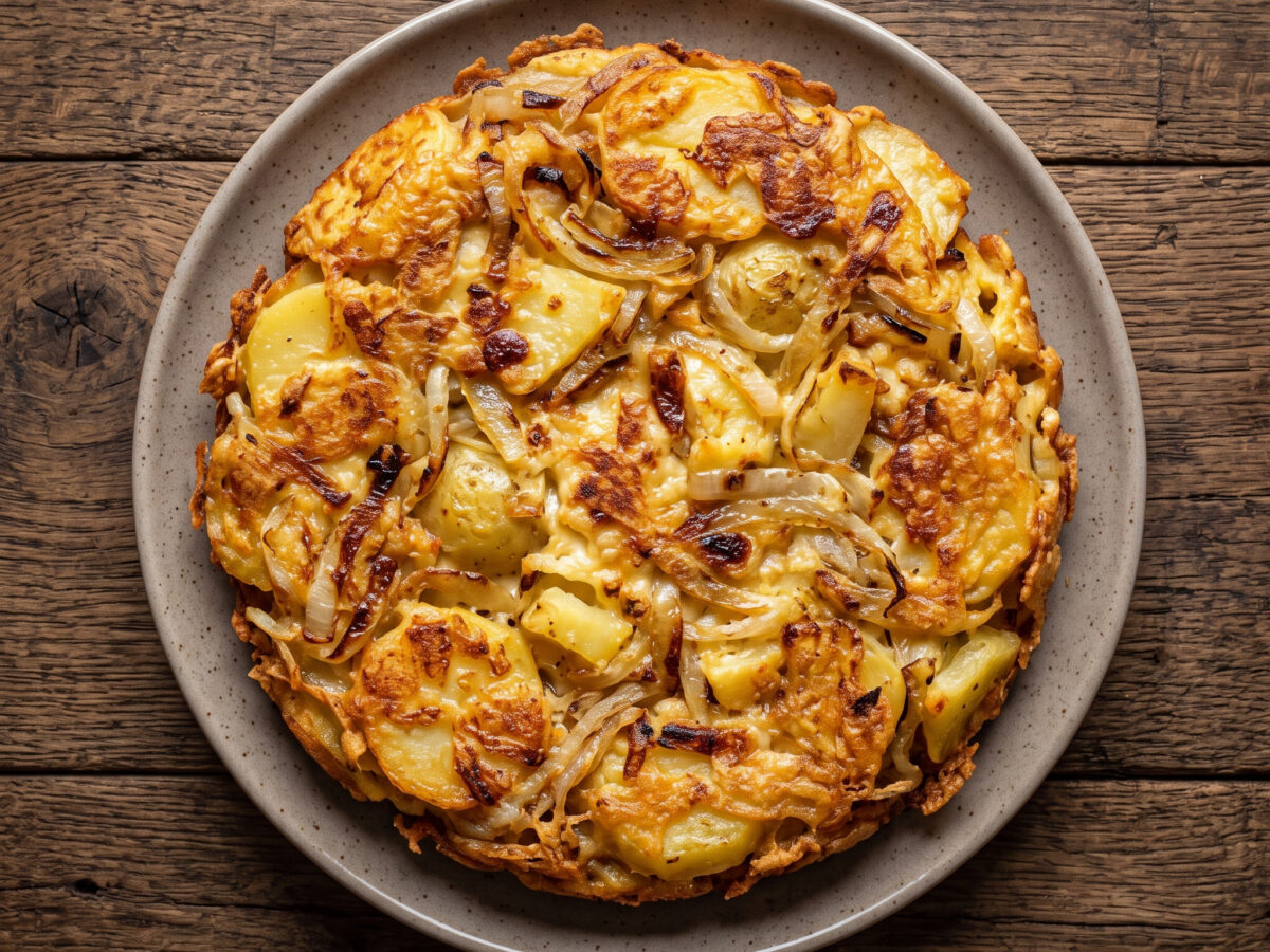Frico con patate e cipolle aus Friaul-Julisch Venetien
