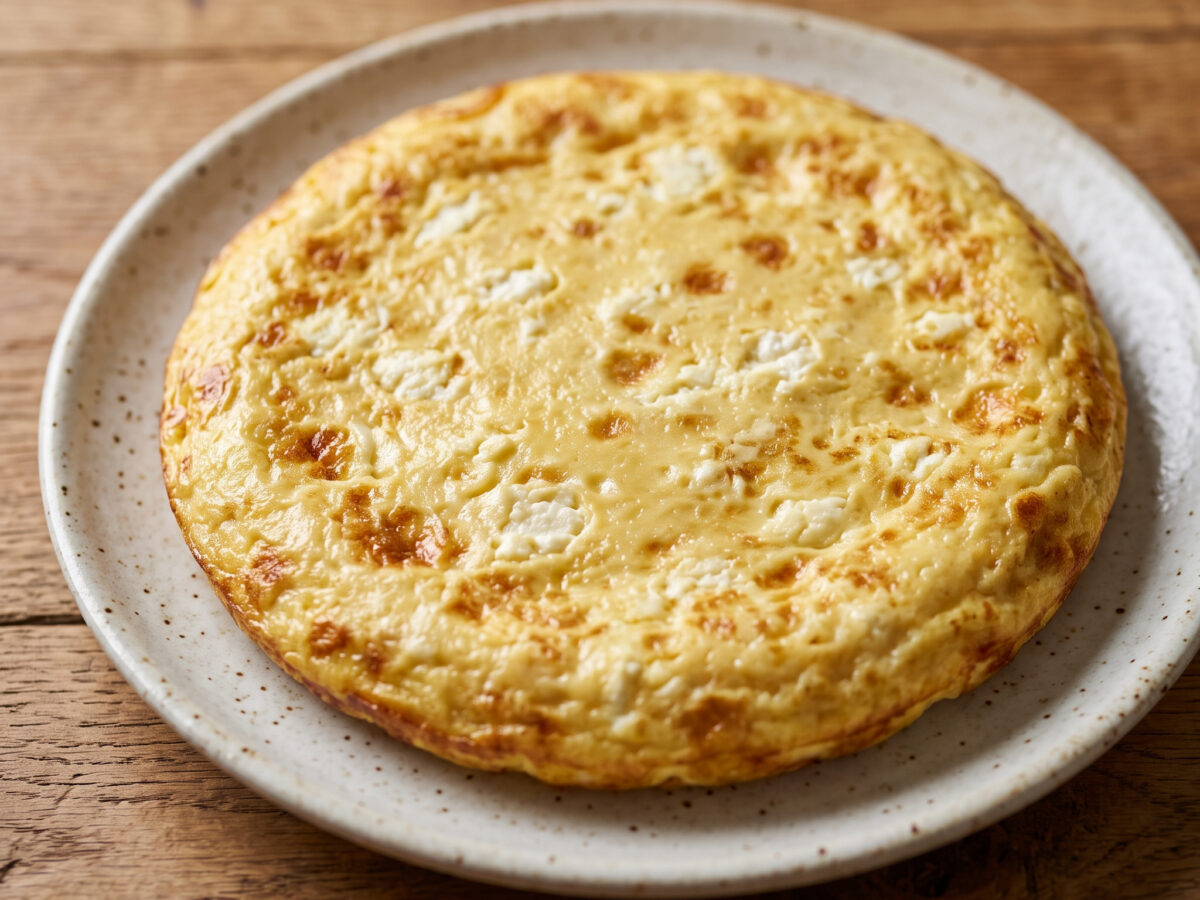 Frittata di ricotta aus Sizilien